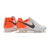 Nike Tiempo Legend Elite FG Blanco Naranja Negro